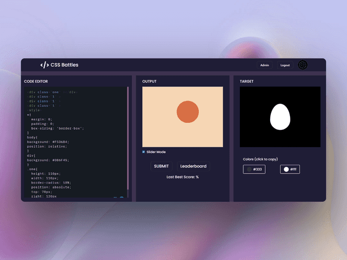 Clash Of CSS